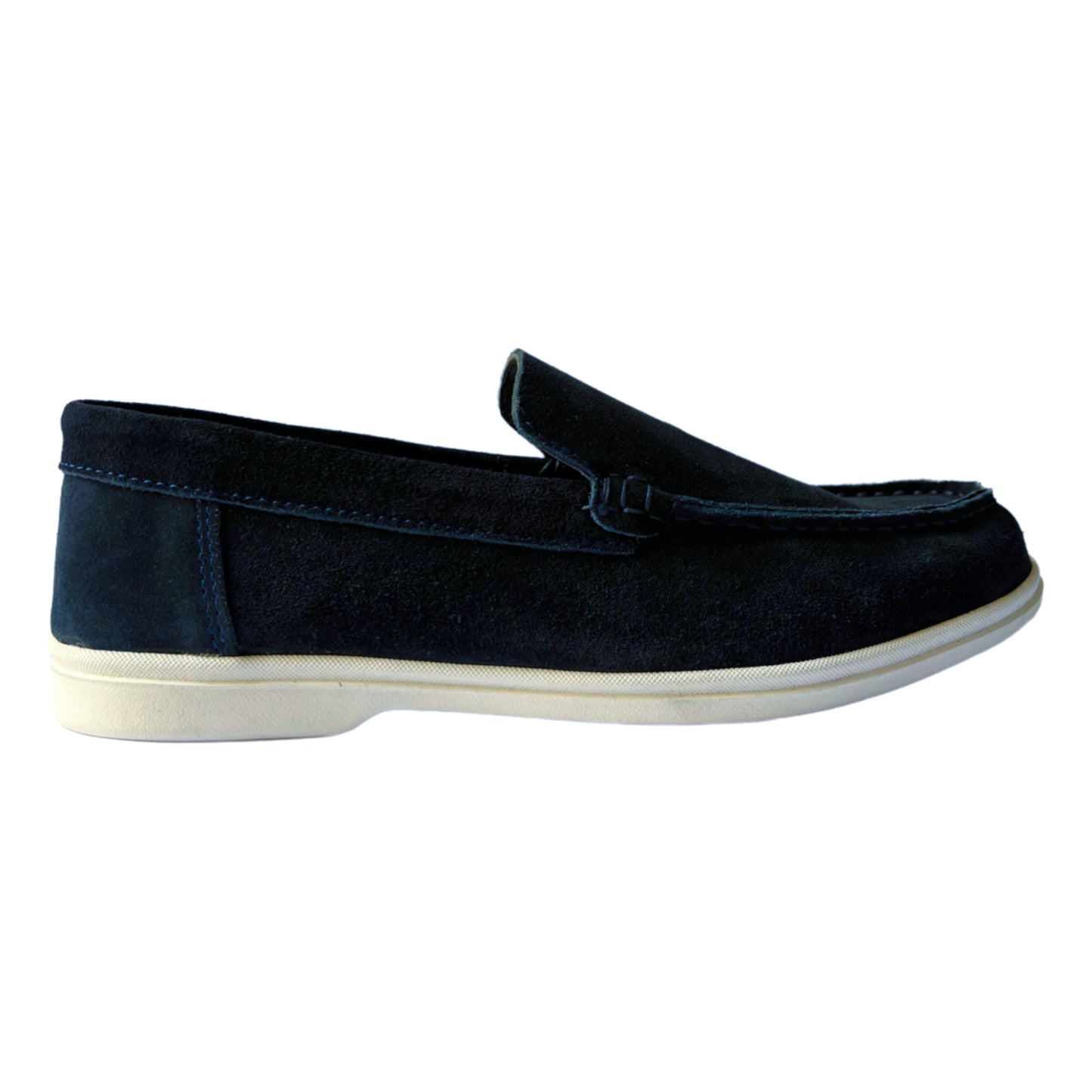Blue Leather Loro Piana