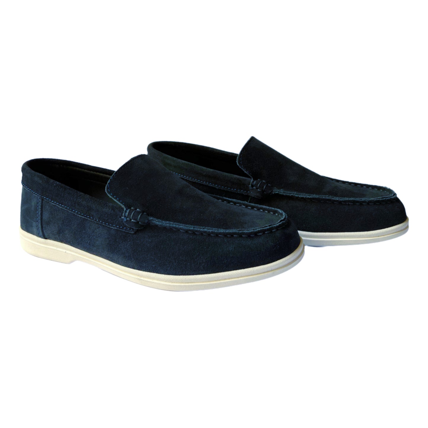 Blue Leather Loro Piana
