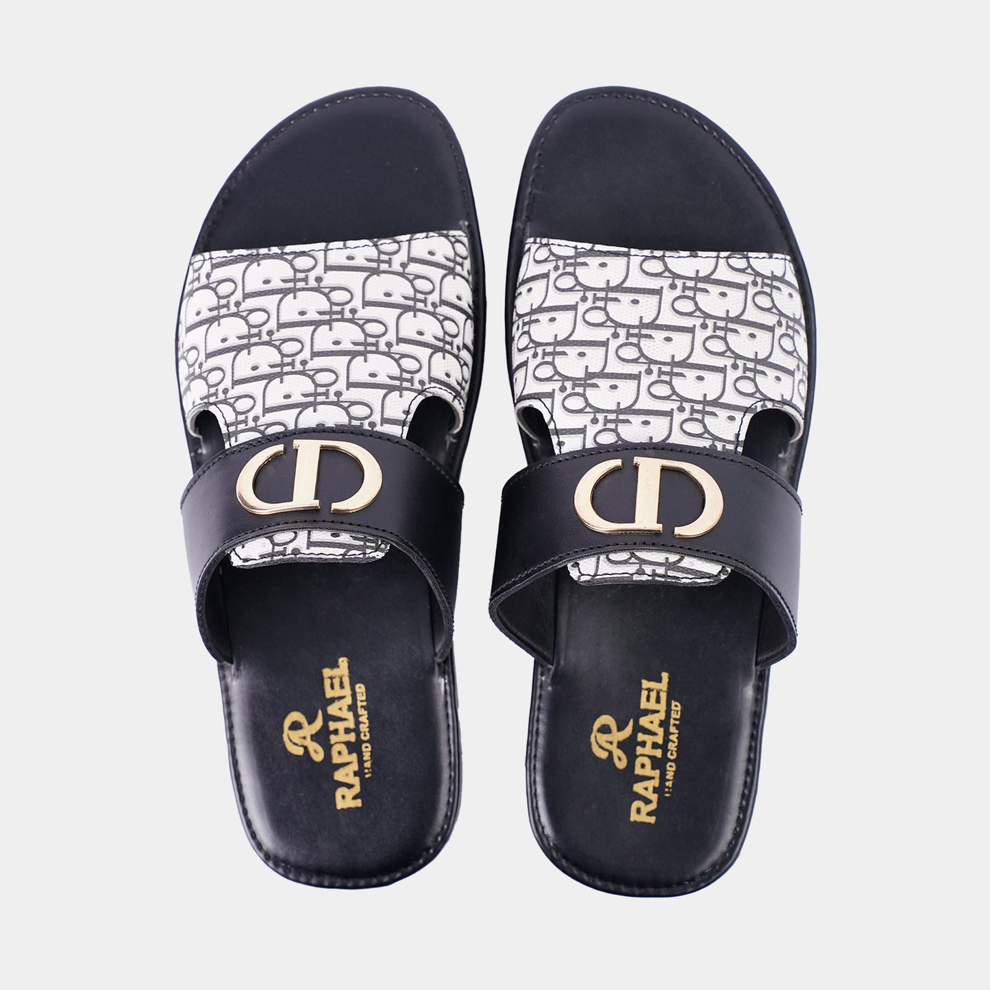 Premium Men's Slipper - Art No-305 BLK