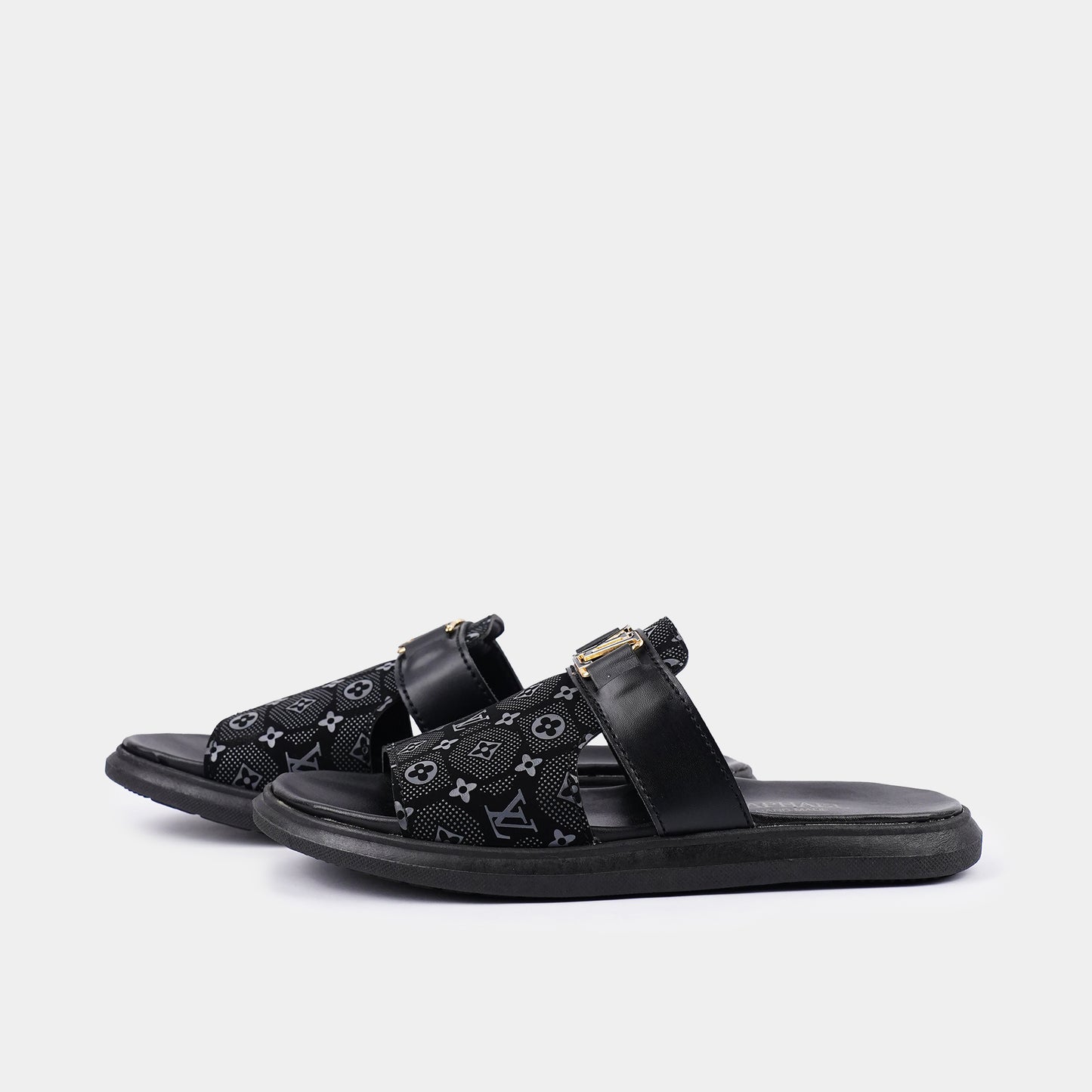 Premium Men's Slipper - Art No-306 BLK