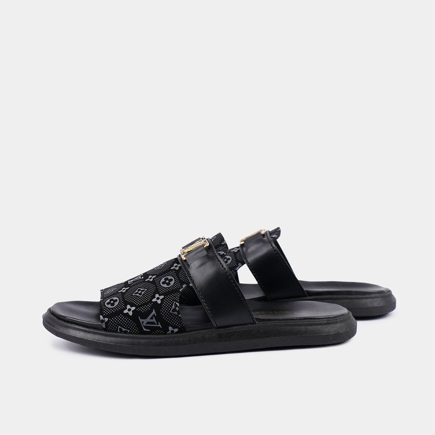 Premium Men's Slipper - Art No-306 BLK