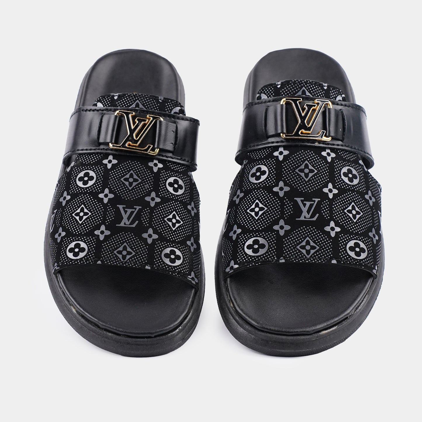 Premium Men's Slipper - Art No-306 BLK