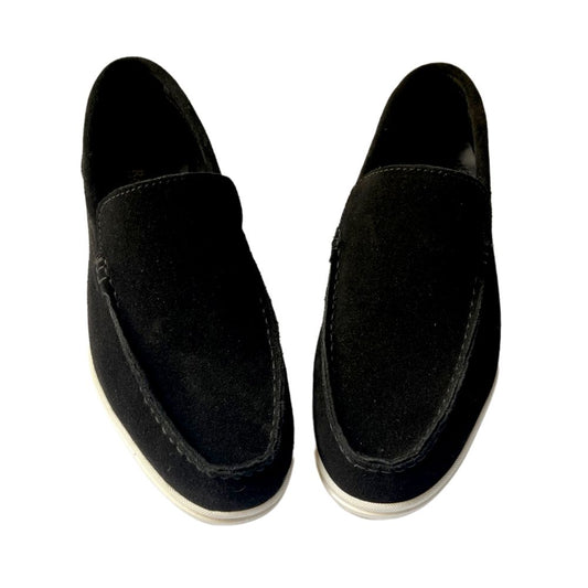 Black leather Loro Piana 1