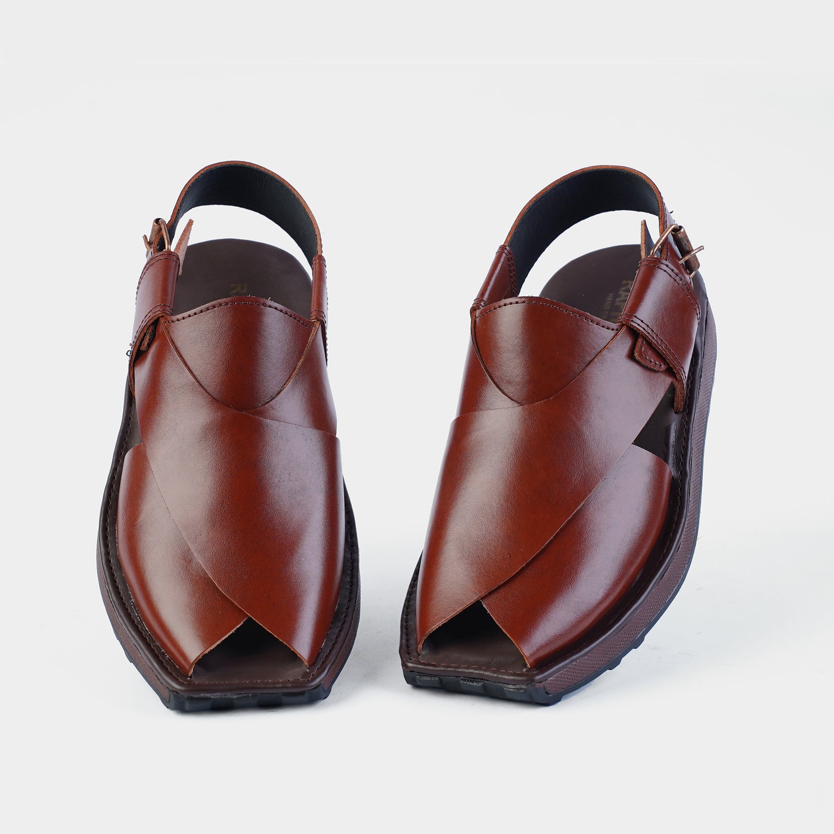 Napa and Nabuk Calf Leather Sandals main image 1